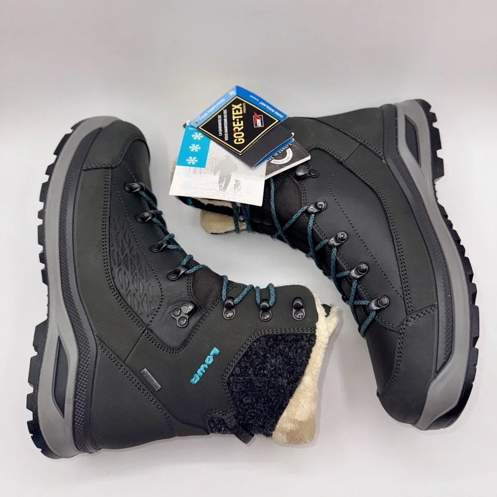 Lowa Renegade Evo Ice GTX Boots Women's Size‎ 9.5 Anthracite Gray Waterproof